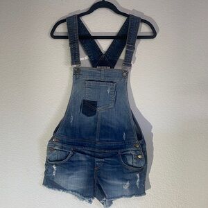 Guess Denim Romper 
Style #W41D26D1B40